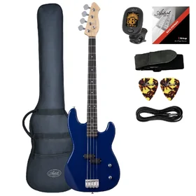 Artist APB Blue Bass Guitar w/ Accessories thumbnail