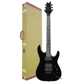 Artist GnosisFRII Black Gloss Electric Guitar & Tweed Case
