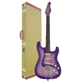 Artist AS79 Violet Burst Electric Guitar & Tweed Case
