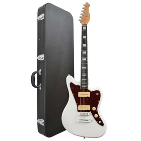 Artist GM1 White Electric Guitar w/ Howler Pickups & Black Case