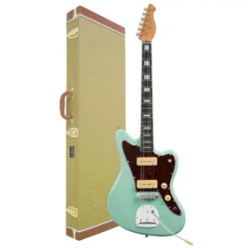 Artist GM1 Vintage Green Electric Guitar w/Vibrato & Tweed Case