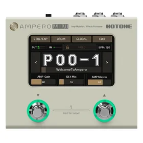 Hotone MP50 Ampero Mini Amp Modeller & Multi-Effects Pedal - Vanilla
