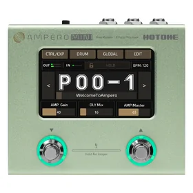 Hotone MP50 Ampero Mini Amp Modeller & Effects Pedal - Matcha