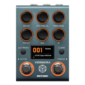 Hotone NC200 Verbera Convolution Reverb Guitar Effects Pedal