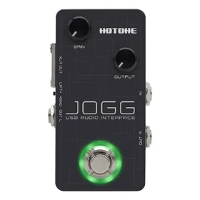 Hotone UA10 Jogg Stompbox USB Audio Interface Guitar Pedal