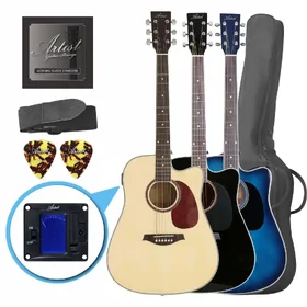 Artist LSP Dreadnought Acoustic Guitar Beginner Pack