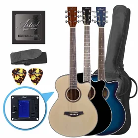 Artist LSPS Small Body Beginner Acoustic Guitar Beginner Pack