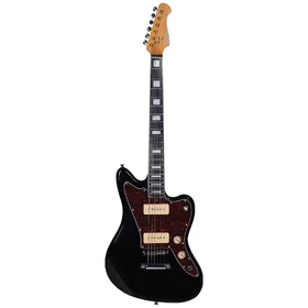 Artist Grungemaster Black Electric guitar w/ P90 Pickups