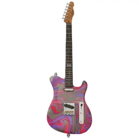 Artist AT82 15th Anniversary Swirl Electric Guitar 