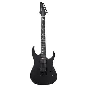 Artist SS91 Matte Black Electric Guitar w/ Bullbucker Pickups