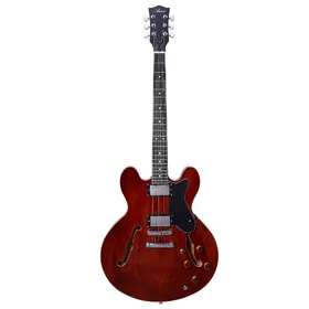 Artist Walnut58 Semi-Hollow Electric Guitar w/ Humbucker Pickups