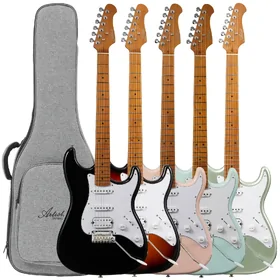 Artist AS20 Electric Guitar w/ HSS Pickups & Padded Bag