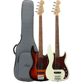 Artist APJ4A Deluxe Active/Passive Hybrid Bass Guitar & Padded Bag