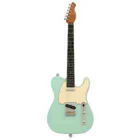 Artist AT53 Vintage Green Electric Guitar w/ Hand Made Pickups
