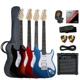 Artist AS1 Electric Guitar w/ Accessories & Amp