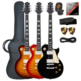 Artist VG10 Electric Guitar w/ Bullbuckers & Accessories