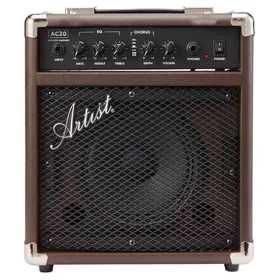 Customer Returned Artist AC20 20 Watts Tilt Back Acoustic Guitar Amp w/ Chorus