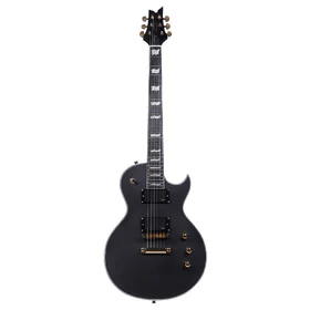 Customer Returned Artist Cimmerian Matte Black Electric Guitar w/ Active Pickups