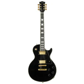 Customer Returned Artist AP97BB Black Electric Guitar w/ Bullbucker Pickups