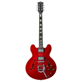 Customer Returned Artist Cherry58TRM Semi-Hollow Electric Guitar w/ Tremolo