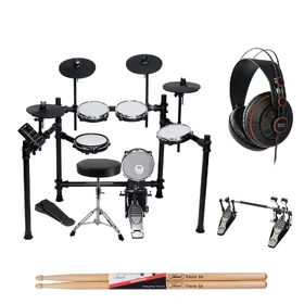 Customer Returned Artist EDK924M 9-Piece Mesh Head Electronic Drumkit Pack & Double Kick
