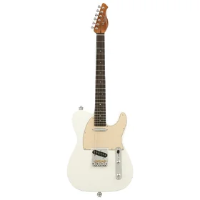 Customer Returned Artist AT53V2 White Electric Guitar w/ Hot Single Coil Pickups