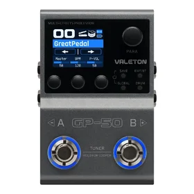 Customer Returned Valeton GP50 Modelling Processor Effects Pedal w/ NAM Loader