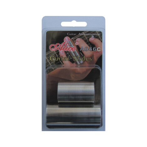 Alice A046C Stainless Steel Guitar Slides