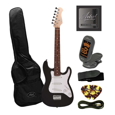 Artist MiniS Plus - 3/4 Size Small Body Electric Guitar + Accessories
