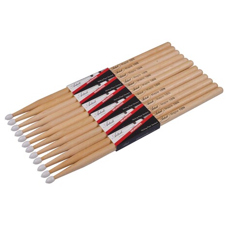Artist DSM5BN Maple Drumsticks with Nylon Tips 6 Pairs
