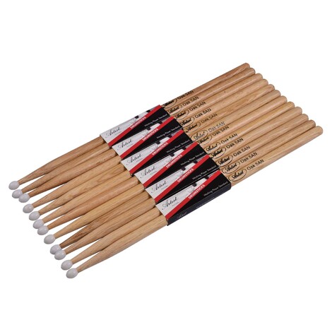 Artist DSO5AN Oak Drumsticks with Nylon Tips 6 Pack