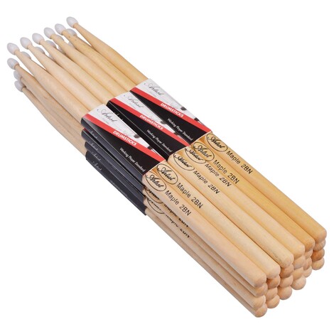Artist DSM2BN Maple Drumsticks with Nylon Tips 12 pack